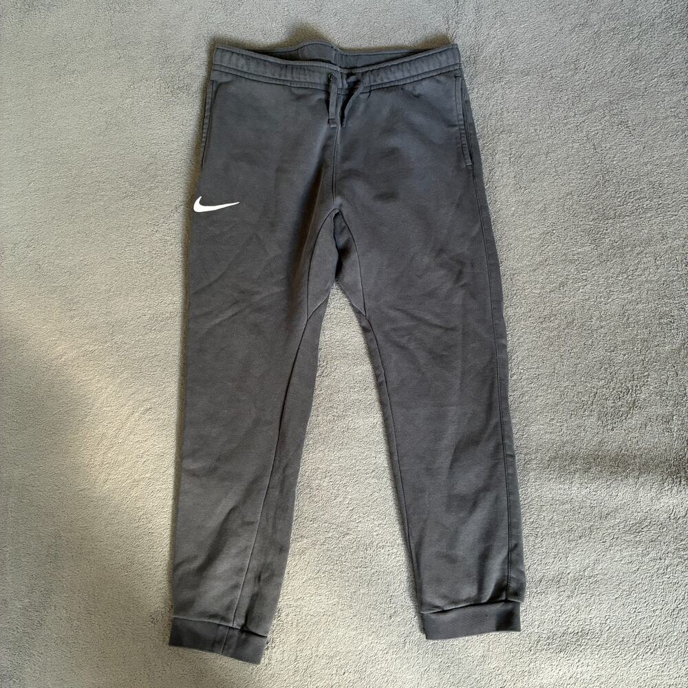 Nike Park 20 Charcoal Grey Sports Drawstring Cord Fleece Joggers Men's Size L